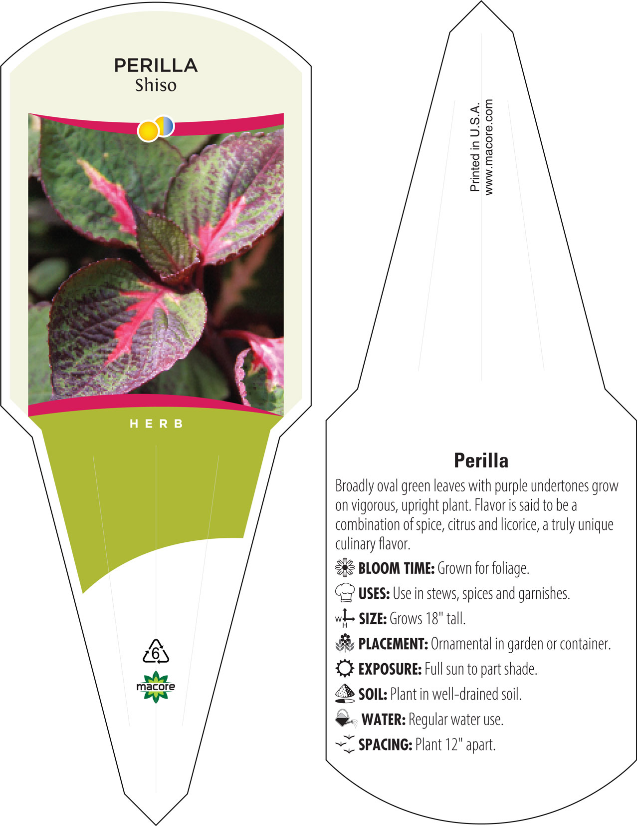 Macore- Stakes, Tags, & Labels for the Horticulture Industry ...